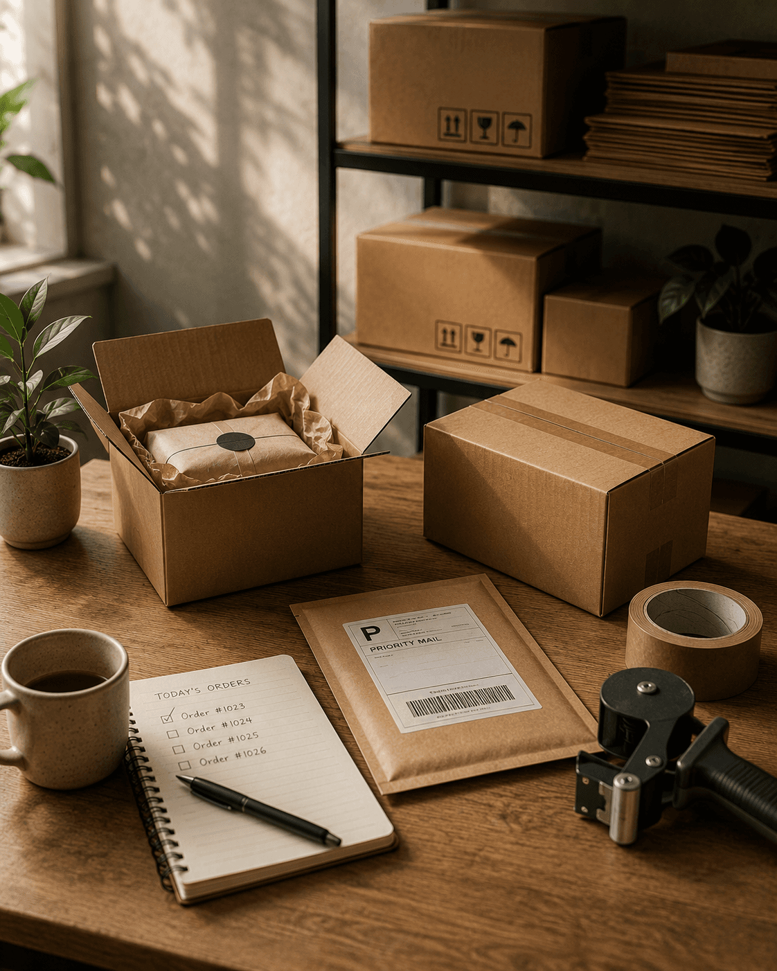 Planning and organising products for an e-commerce website